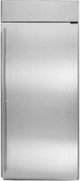 Monogram - 22 Cu. Ft. Refrigerator - Stainless Steel - Front_Zoom