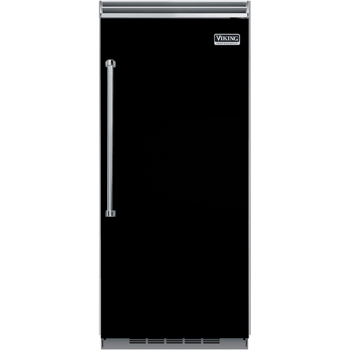 Viking - Professional 5 Series Quiet Cool 19.2 Cu. Ft. Upright Freezer - Black