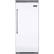 Front. Viking - Professional 5 Series Quiet Cool 19.2 Cu. Ft. Upright Freezer - White.