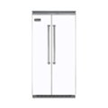 Front Zoom. Viking - Professional 5 Series Quiet Cool 25.3 Cu. Ft. Side-by-Side Built-In Refrigerator - White.