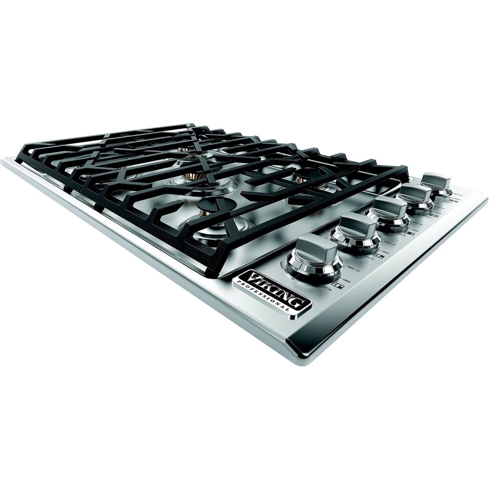 Viking Built-in 5 Series Gas 30W Sealed Burner Rangetop Stainless Steel  VRT5304BSS - Best Buy