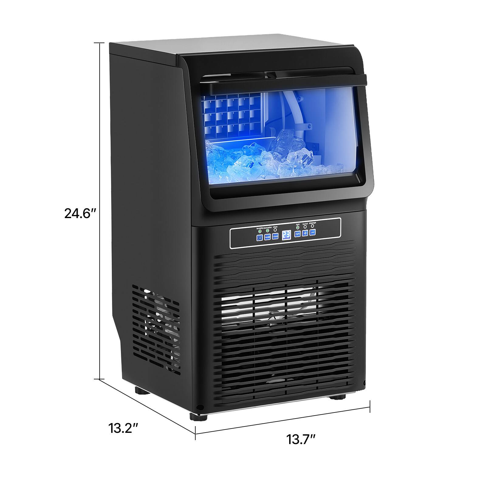 24.6"  
13.2" x 13.7"