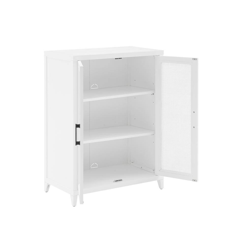 Alt View 3. Crosley Furniture - Milo Stackable Kitchen Storage Pantry - White.