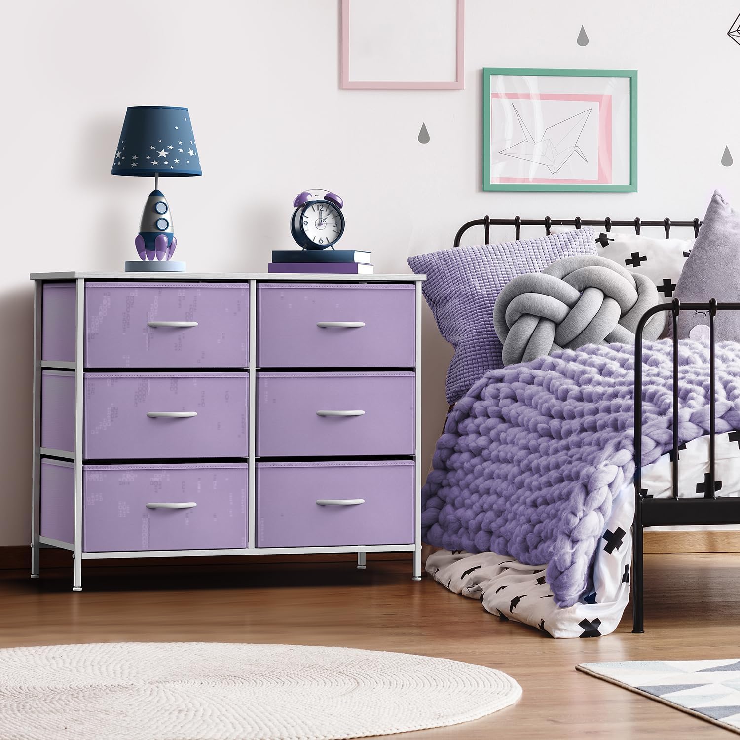 Sorbus Dresser with 6 Drawers, Furniture Storage Tower Unit for Sorbus Dresser with 6 Drawers, Furniture Storage Tower Unit for