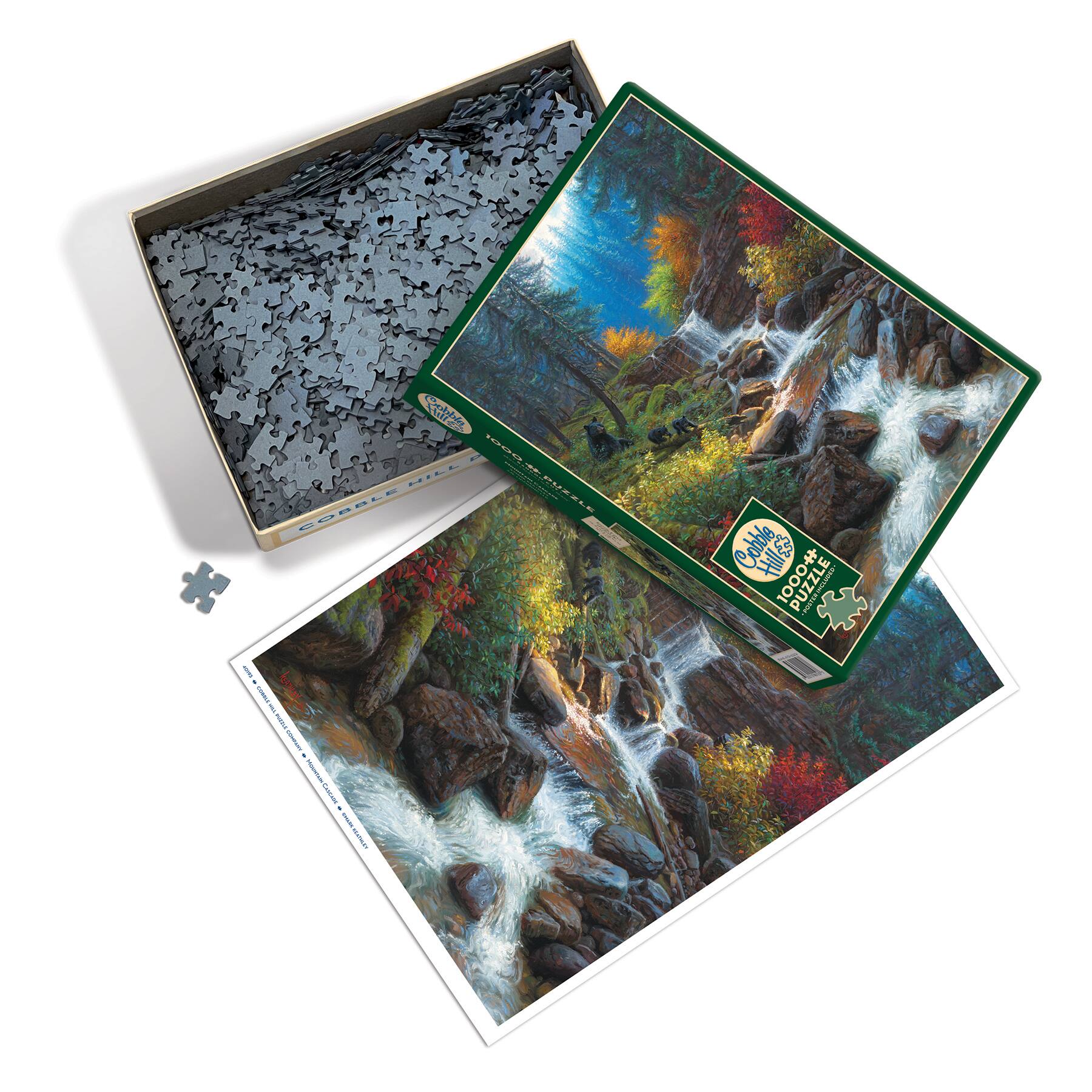 Outset Media Outset Media: Cobble Hill 1000 Piece Puzzle: Mountain ...