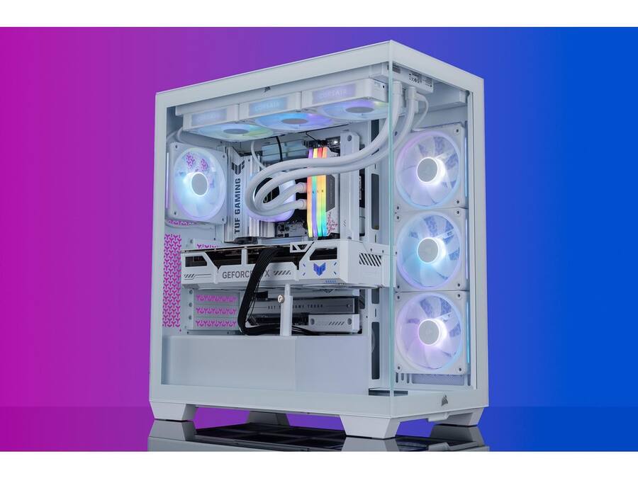 CORSAIR Vengeance RGB 32GB DDR5 6000MHz Cherry Blossom RAM White CORSAIR Vengeance RGB 32GB DDR5 6000MHz Cherry Blossom RAM White