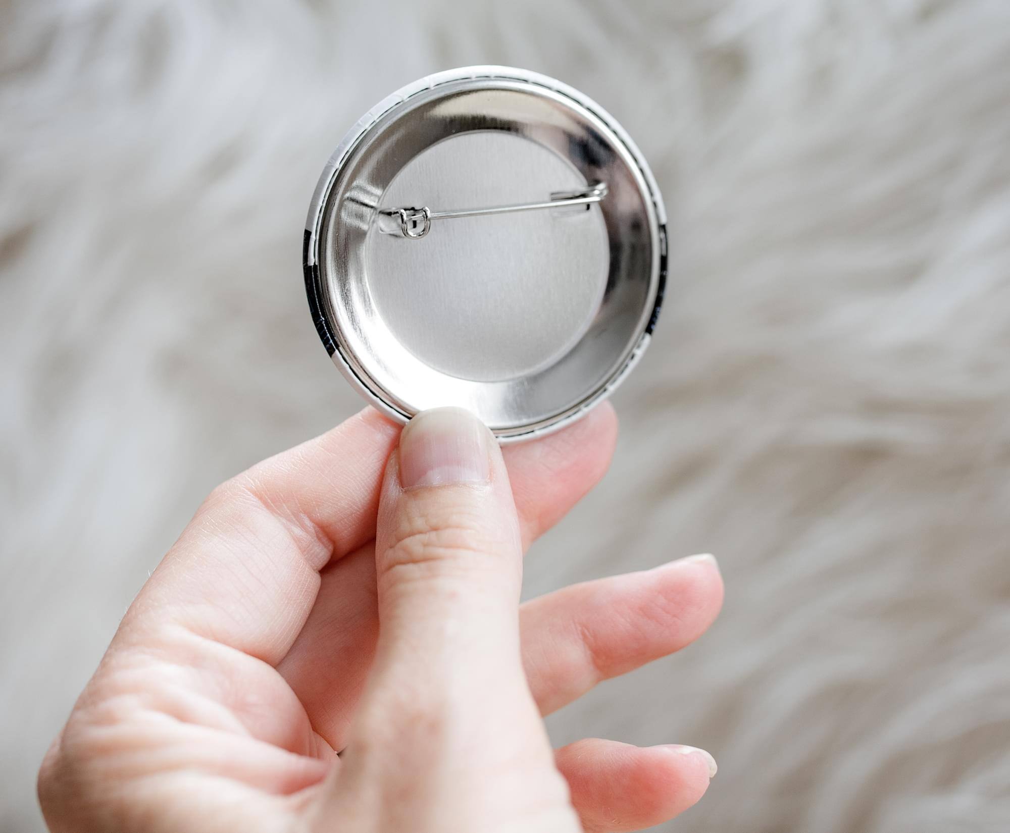 Alt View 10. Marvel - Stan Lee Excelsior Button Pin - Red.