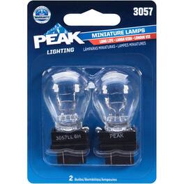 PEAK - Incandescent Parking/Stop/Tail/Turn Miniature Automotive Bulb 3057