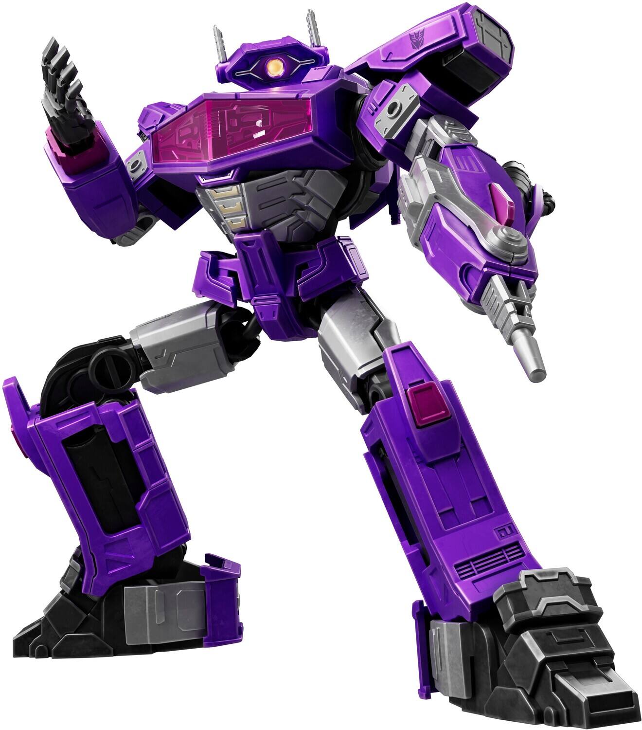 Alt View 4. PopMarket - Blokees - Transformers - Classic Class - 18: Transformers One Shockwave Model Kit   - COLLECTIBLES - Multicolor.