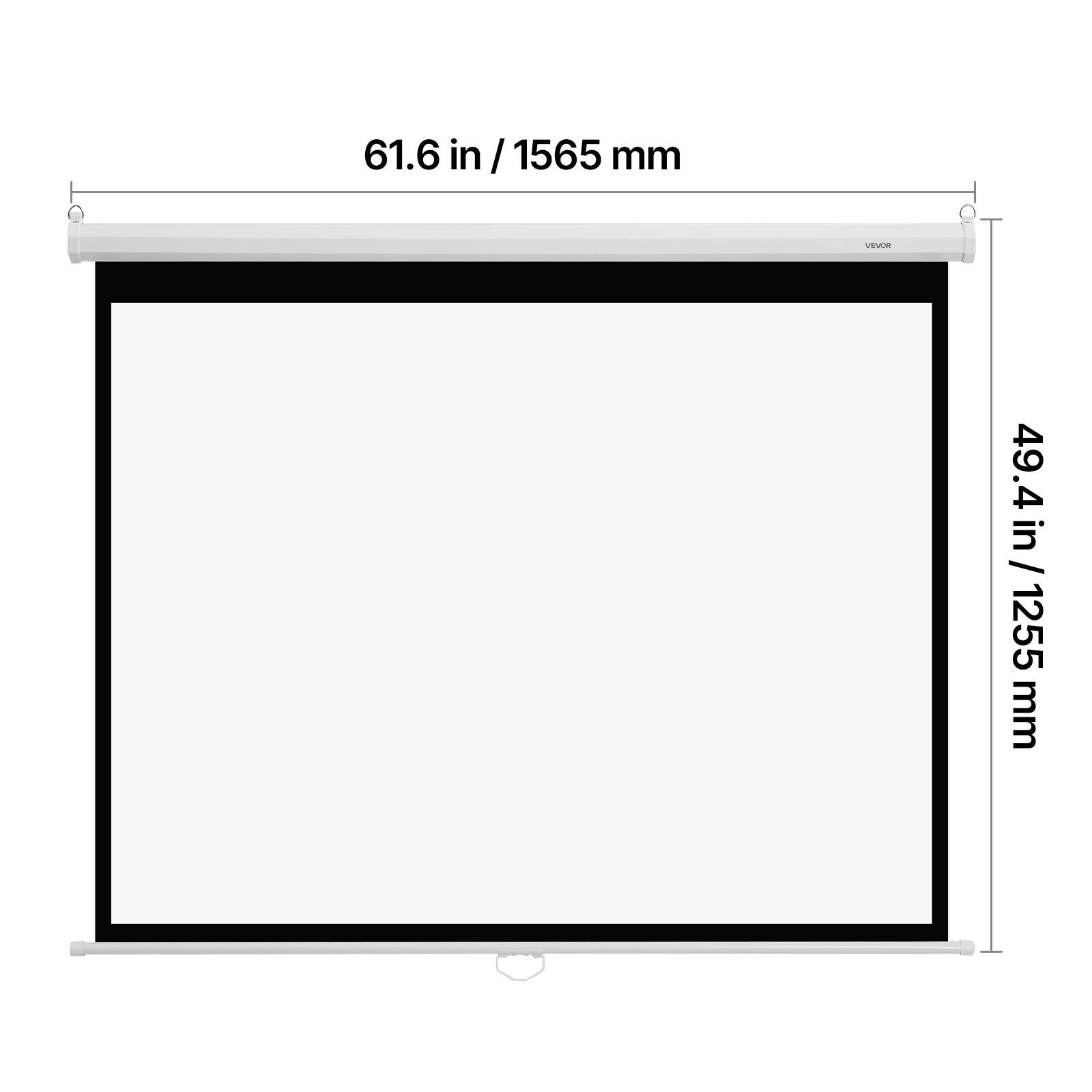 61.6 in / 1565 mm  
49.4 in / 1255 mm