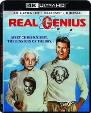 Front. Real Genius - 4K Blu-Ray.