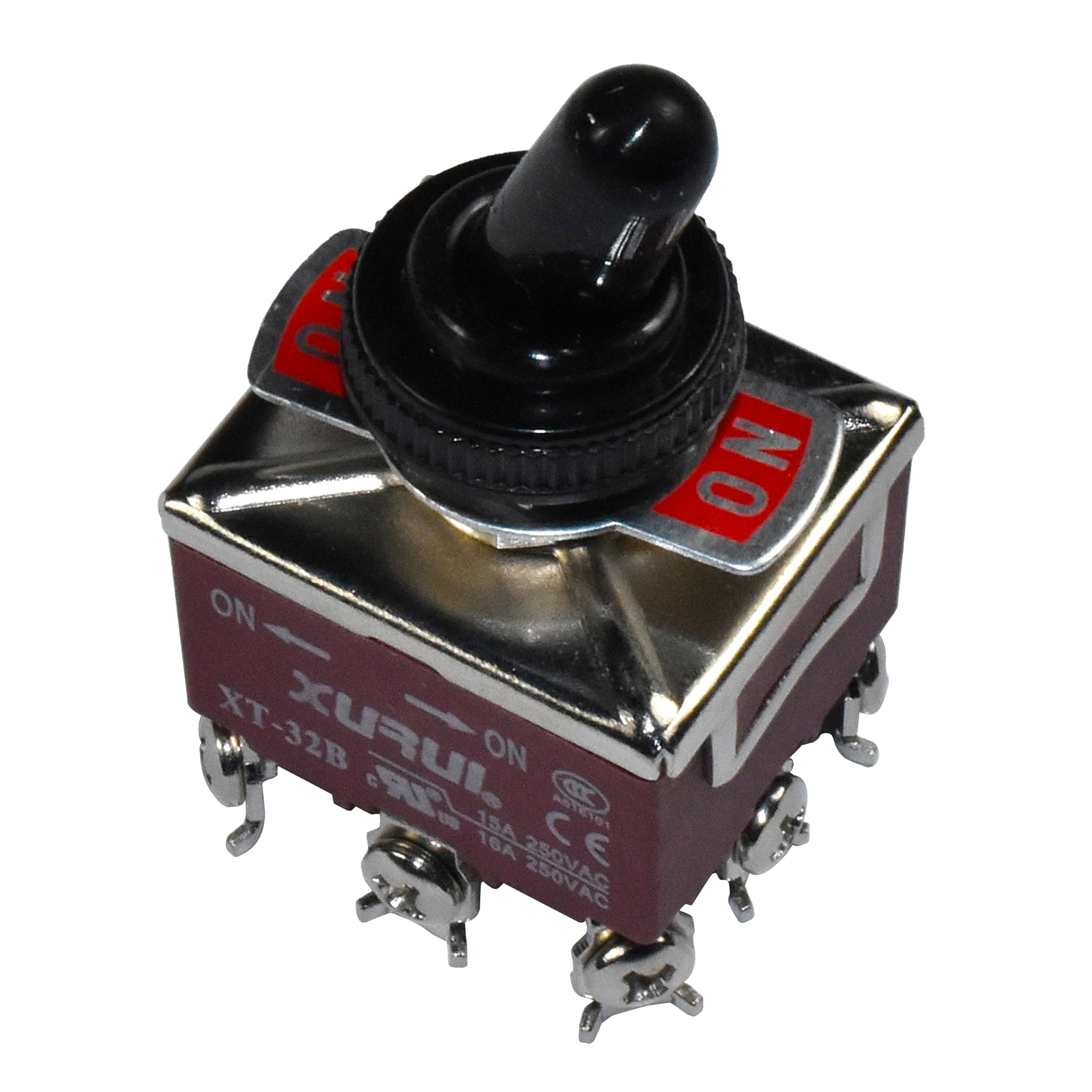 XT-32B  
XURUI  
ON  
15A 16A  
250VAC  
NO  
CE