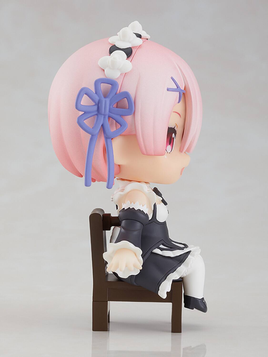 Alt View 2. Good Smile Company - Good Smile Company - Re: Zero - Ram Nendoroid Swacchao Action Figure   - Collectibles - Multicolor.