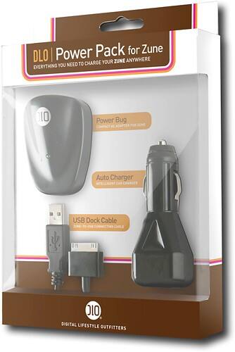 Angle Standard. DLO - Power Pack for Microsoft Zune MP3 Players.