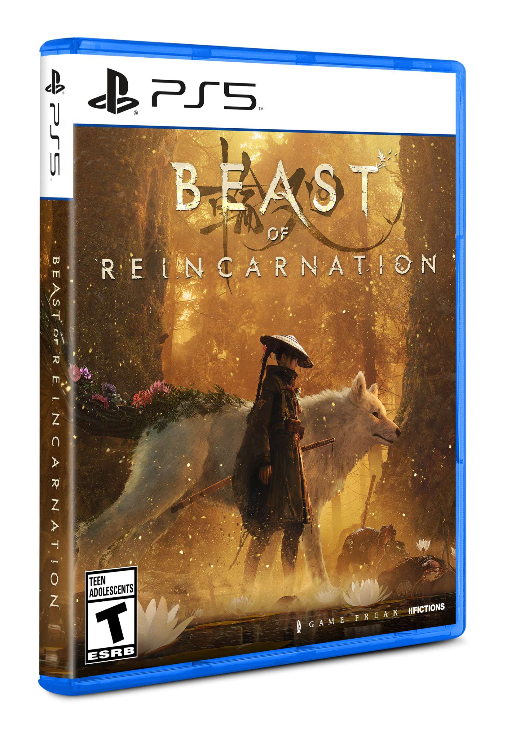 PS5 BEAST OF REINCARNATION  
BEAST OF REINCARNATION  
TEEN ADOLESCENTS  
GAME FREAK FICTIONS  
ESRB