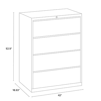 52.5" x 18.63" x 42"