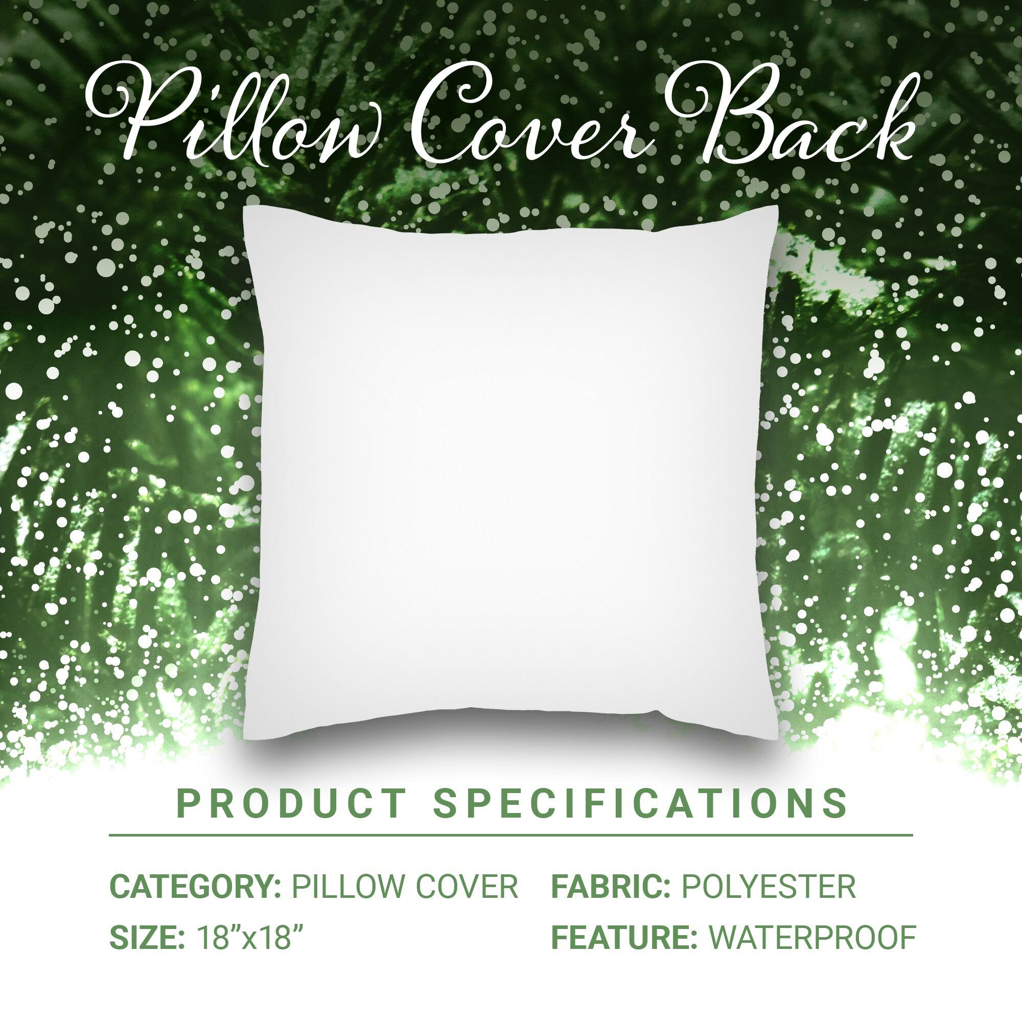 Pillow Cover Back

PRODUCT SPECIFICATIONS

CATEGORY: PILLOW COVER  
FABRIC: POLYESTER  
SIZE: 18"x18"  
FEATURE: WATERPROOF