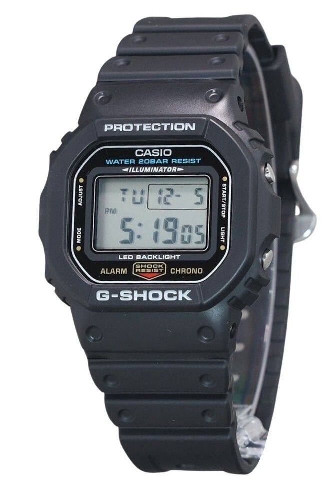 PROTECTION  
CASIO WATER 20BAR RESIST ILLUMINATOR TUM2-5  
START/STOP PM 5:19:05 LIGHT LED BACKLIGHT  
SHOCK ALARM RESIST CHRONO  
G-SHOCK
