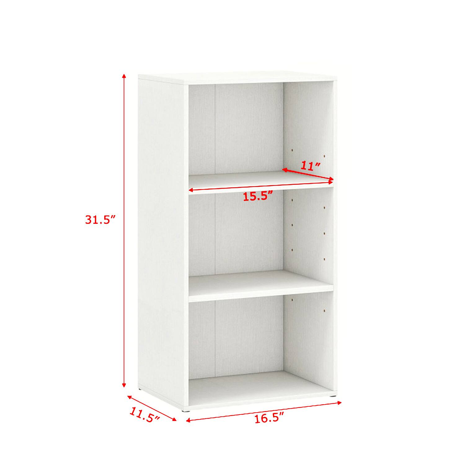 11" 15.5" 31.5" 11.5" 16.5"