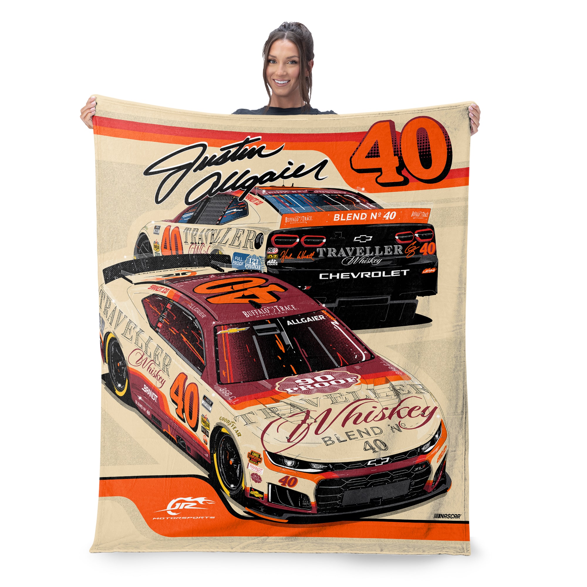 Vada 40 RTT N 40 bu'a BPtoracribe TRACE BLEND I TRATLERO GIL A 840 P dhe al TRAVELLER PILL 121 A, Whitkry YOD T PRODE - CHEVROLET RACTES S SLGRER BOFFALO TRACE LNNS ALLGAIER RAVELLER Whiskry 30 TOWEL 4 FROOE 40 CL A - M LOORSYEAR O Biskey NO MV BLEND 40 40 S AA J | EISCEITE MNOSCAR

Justin Allgaier  
40  
TRAVELLER 40  
Whiskey Blend No. 40  
CHEVROLET  
BUFFALO TRACE  
90 PROOF  
TRAVELLER  
SPRINT  
NASCAR  
G2 MOTORSPORTS