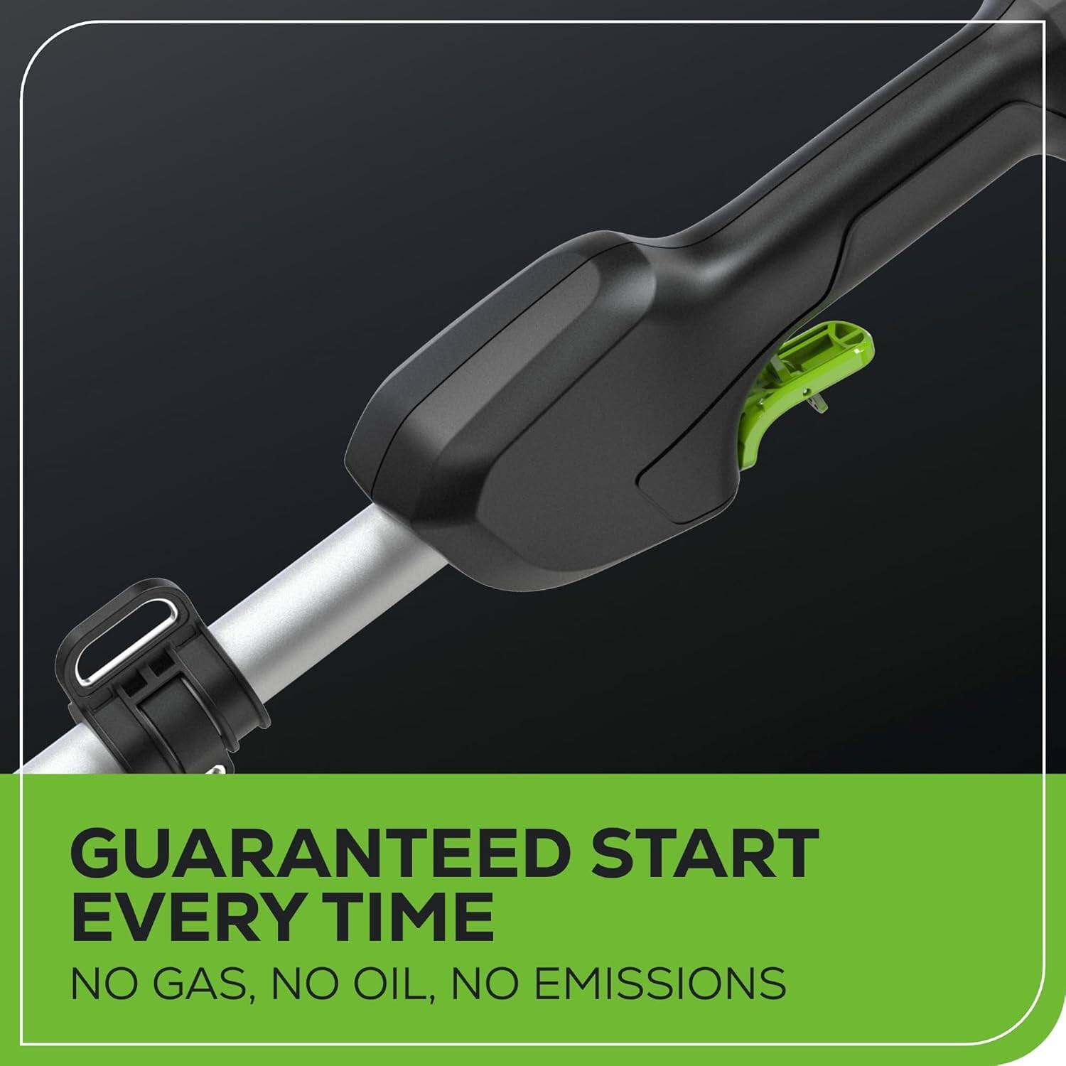 GUARANTEED START EVERY TIME  
NO GAS, NO OIL, NO EMISSIONS