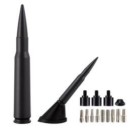 AMMOTENNA - 50fb 5.5-in. Billet Aluminum 0.50 Cal Replica Antenna Mast (flat - Black