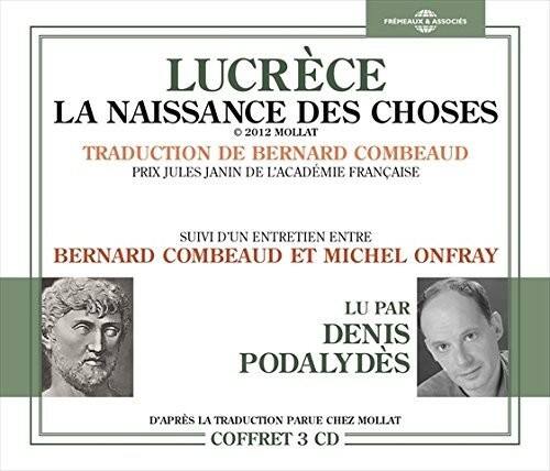 Michel Onfray - Lucrece la Naissance Des Choses Suivi D'un   - COMPACT DISCS [CD] price history on PriceWatchPro