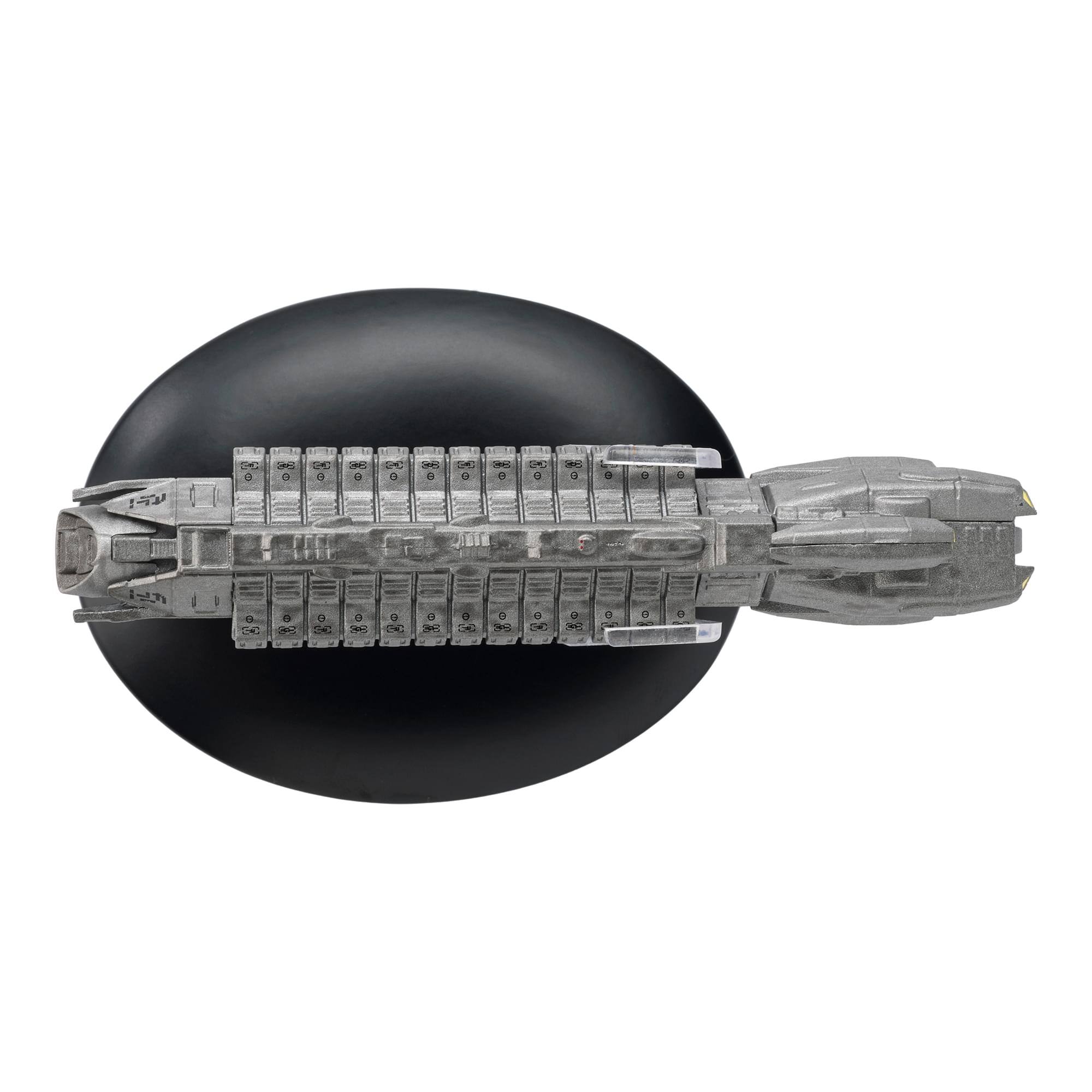 Alt View 4. Eaglemoss - Eaglemoss Star Trek Starship Replica | Axanar Cargo Ship - Silver.