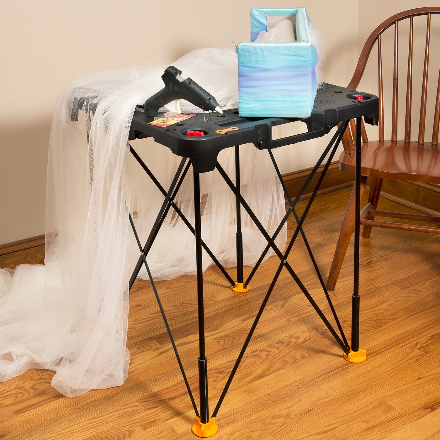 Alt View Zoom 19. WORX - Sidekick Portable Work Table - Black.