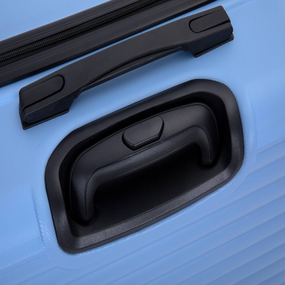 Alt View 10. Ropilly - Ropilly 3 Piece Luggage Set Hardshell Suitcase with Wheels Light Blue - Light Blue.