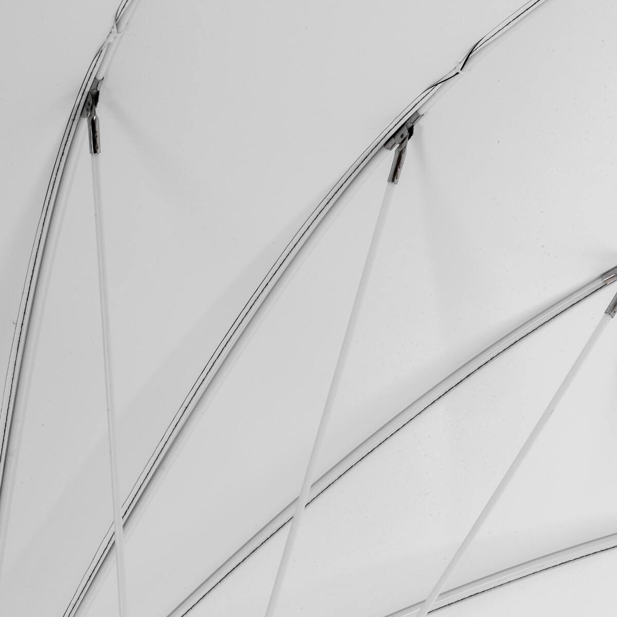 Alt View 7. Glow - Glow Easy Lock X-Large Deep White Fiberglass Umbrella (65").