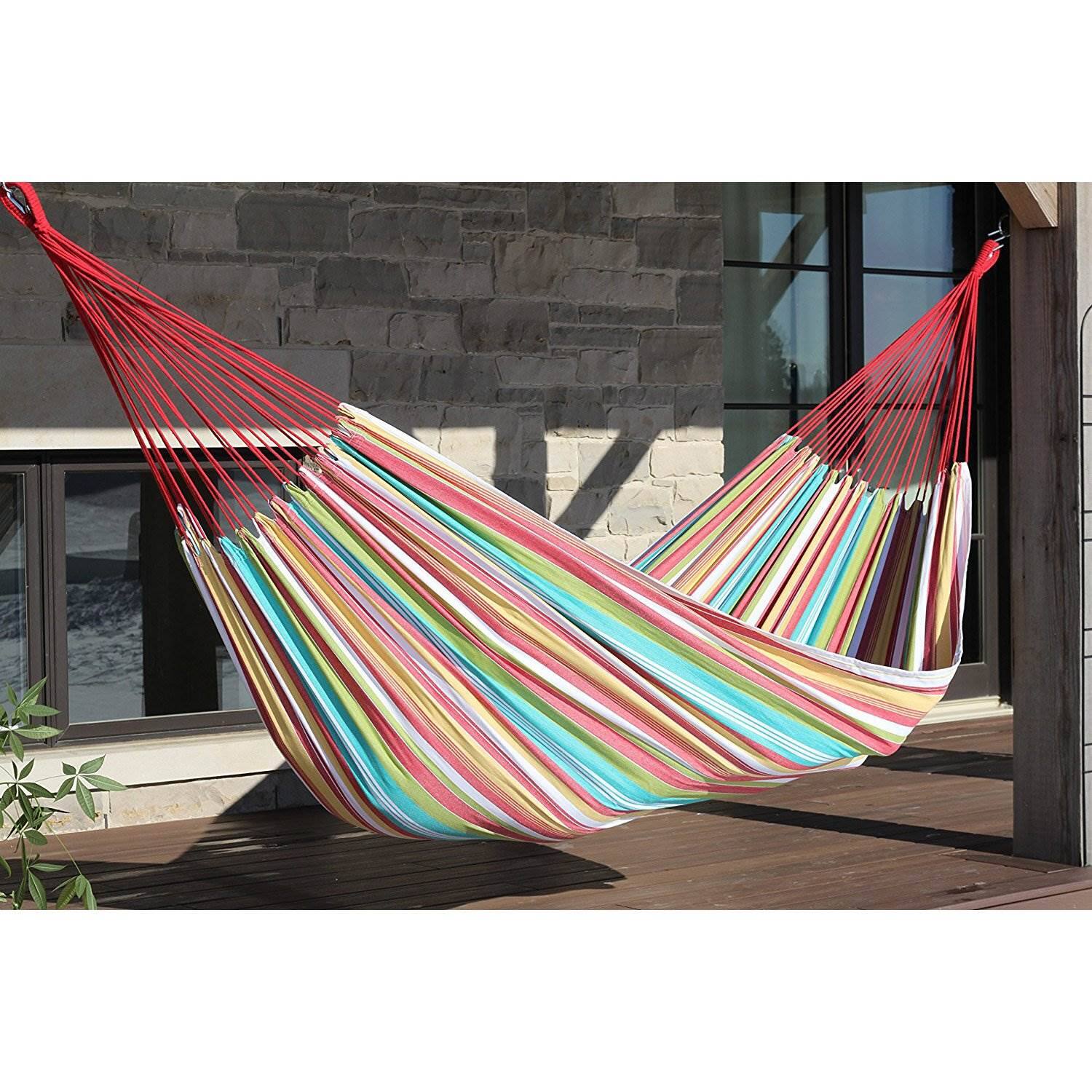 Alt View 10. Vivere - Vivere Brazilian Style Fringe 2-Person Hammock.