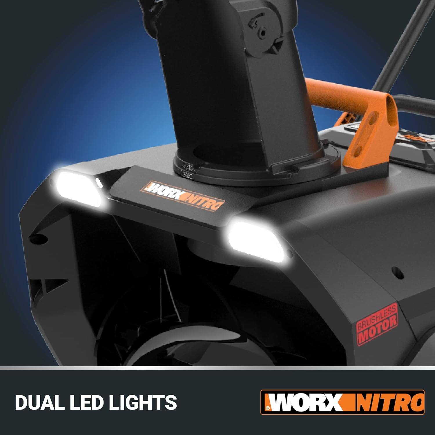 WORX NITRO MOTOR DUAL LED LIGHTS