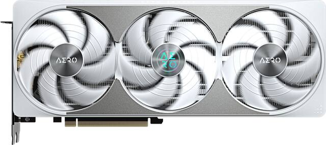 GIGABYTE - NVIDIA GeForce RTX 5080 AERO OC SFF 16G GDDR7 PCI Express 5.0 Graphics Card - White