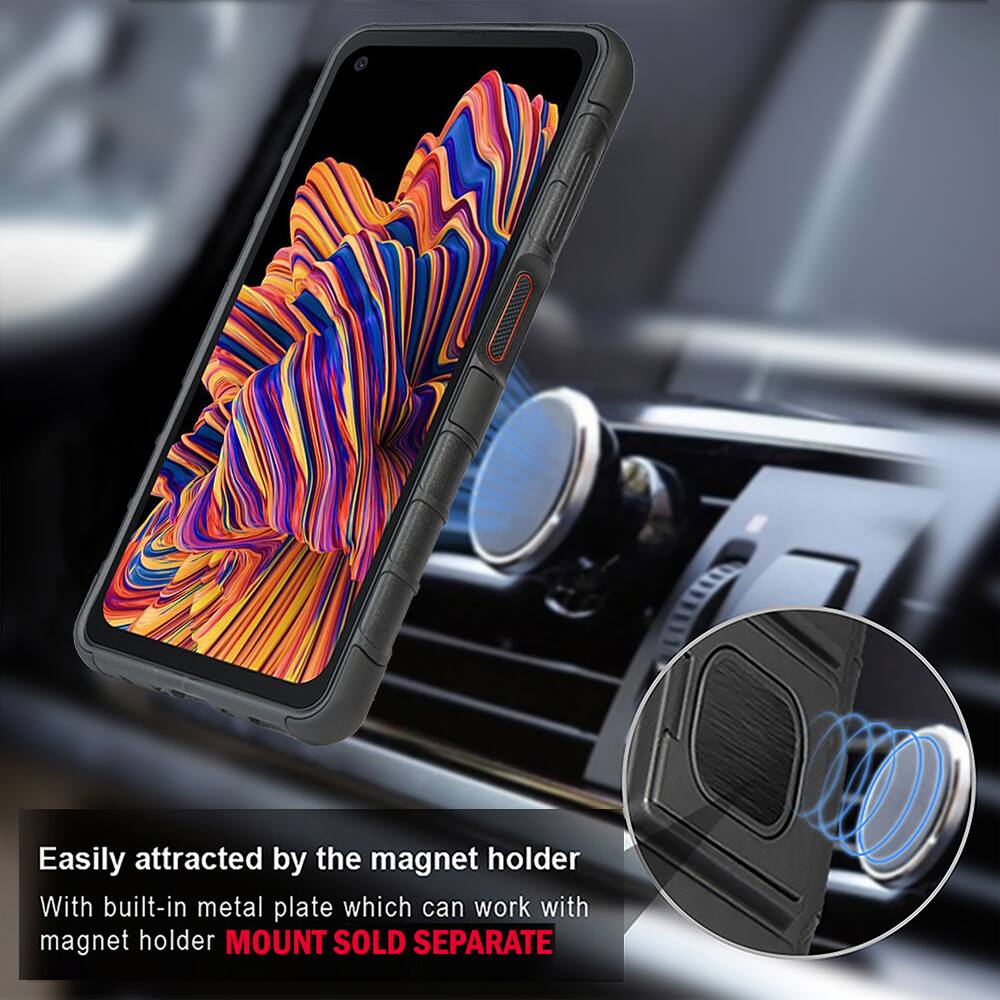 Easily attracted by the magnet holder. With built-in metal plate which can work with magnet holder. MOUNT SOLD SEPARATE