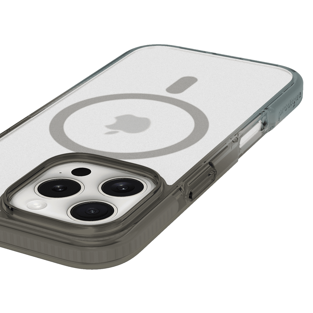 Alt View 2. Prodigee - Flow MagSafe Case for Apple iPhone 16 Pro Max - Light Grey.