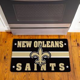 Evergreen Enterprises - New Orleans Saints 18" x 30" Anti-Fatigue Comfort Indoor Mat - Multicolor