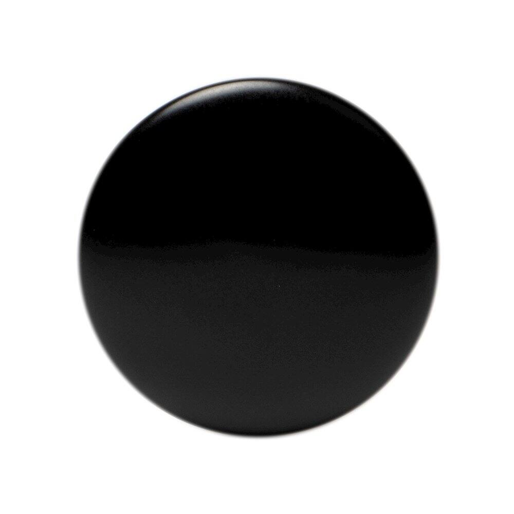 Alt View 1. Alfi - Black Matte Ceramic Mushroom Top Pop Up Drain for Sinks without Overflow - Black.