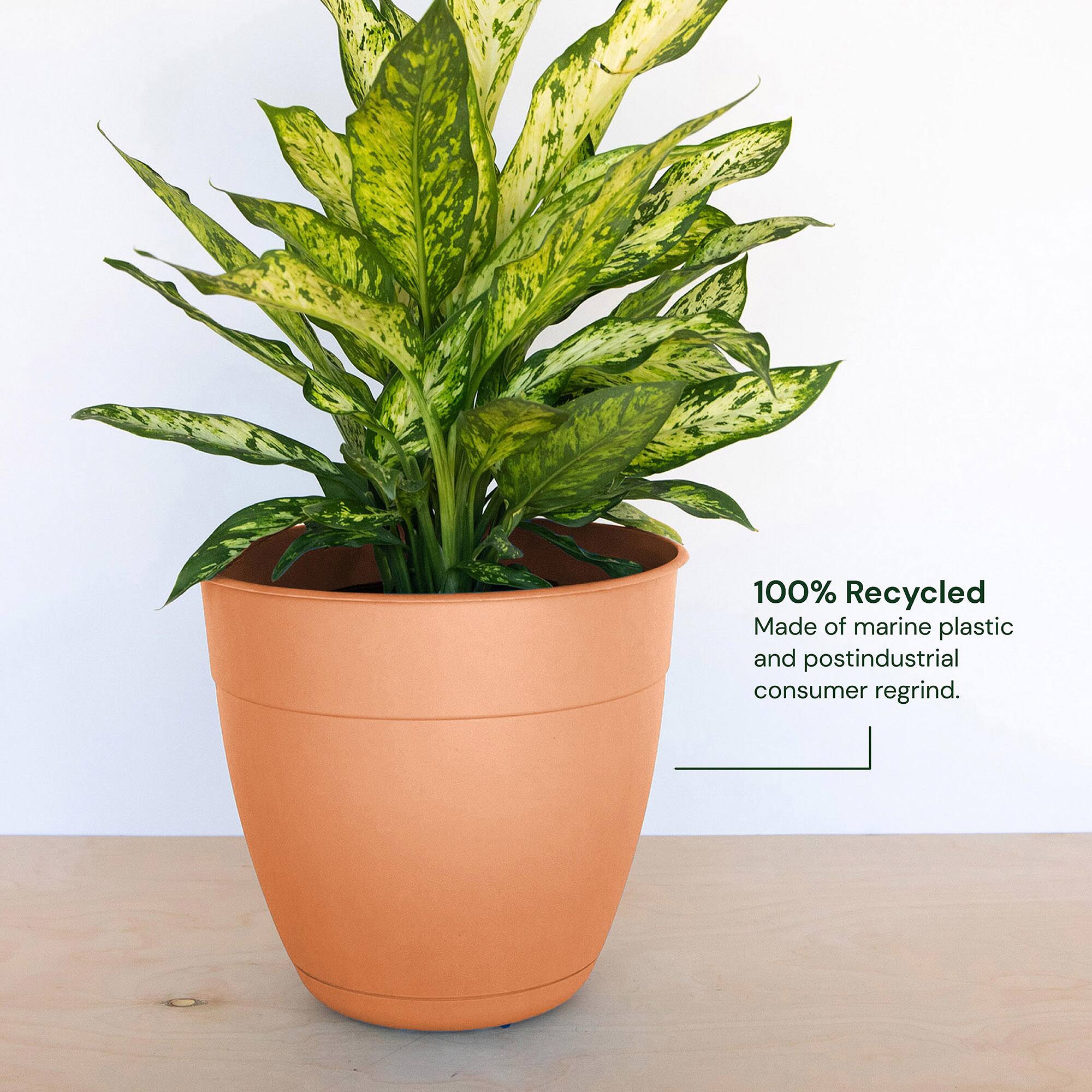 100% Recycled  
Made of marine plastic and postindustrial consumer regrind.
