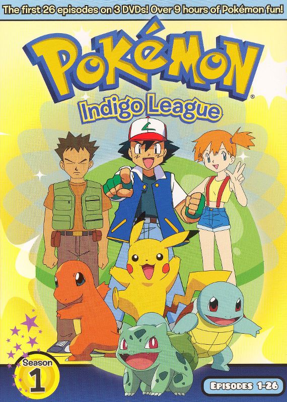  Pokemon: Indigo League - Season 1, Part 1 [3 Discs] [DVD]