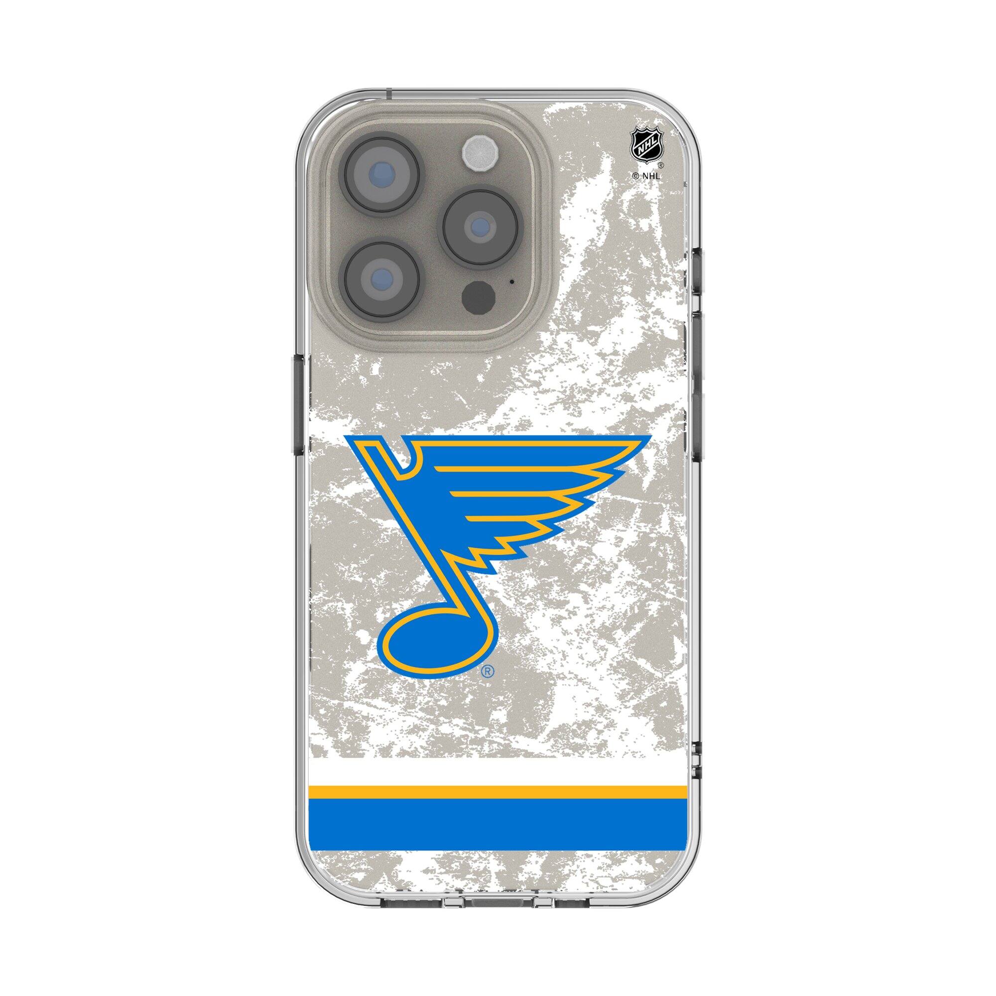 Keyscaper - NHL - St. Louis Blues iPhone Stripe Clear Ice Case - 16 Pro - Multicolor price history on PriceWatchPro