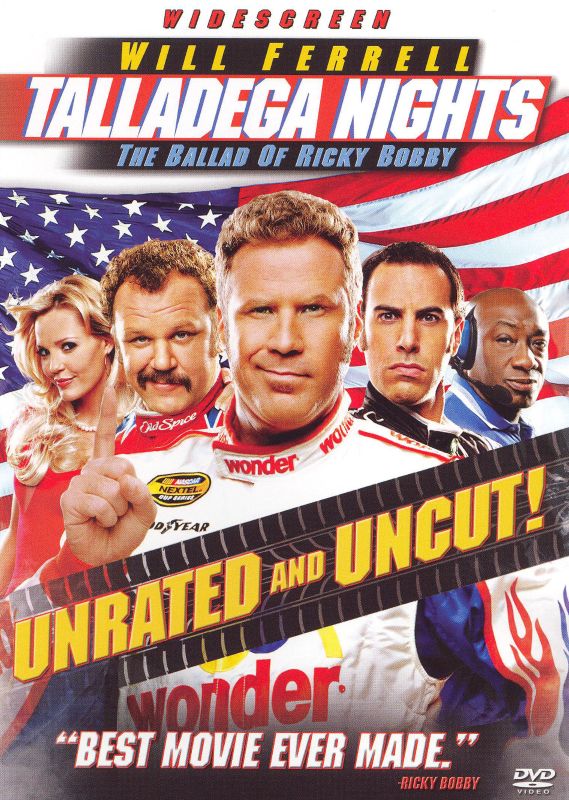 Talladega Nights 2006 rolled original movie poster The Ballad of Ricky Bobby 