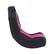 Left. Linon Home Décor - Kendon Faux Leather Rocking Gaming Chair - Black and Pink.