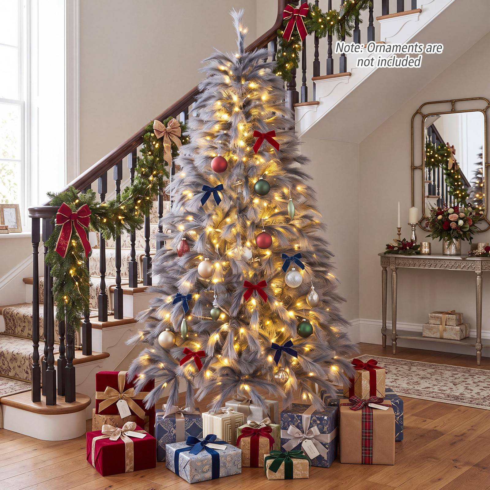 Note: Ornaments are not included