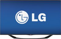 Front Standard. LG - 55" Class (54-5/8" Diag.) - LED - 1080p - 120Hz - Smart - 3D - HDTV.