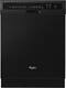 Whirlpool - 24" Tall Tub Built-In Dishwasher with Stainless Steel Tub - Black-Front_Standard