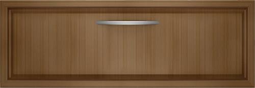 Front. KitchenAid - Architect Series II 27" Warming Drawer - Custom Panel Ready.