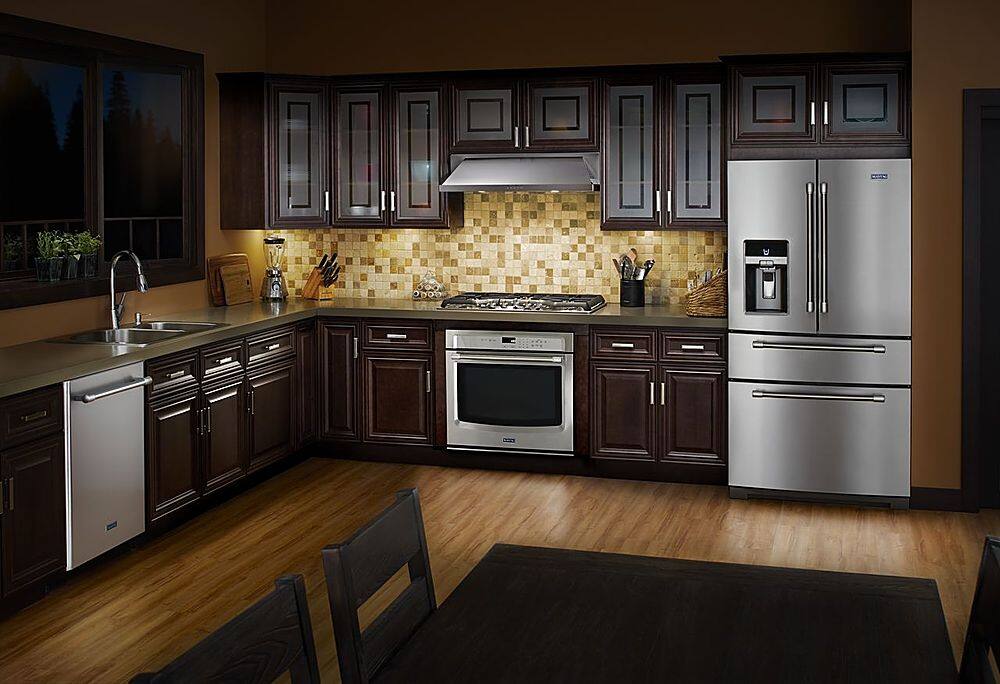 Alt View 13. Whirlpool - 36" Convertible Range Hood - Stainless steel.