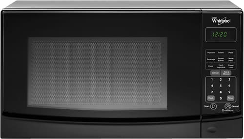  Whirlpool - 0.7 Cu. Ft. Compact Microwave - Black