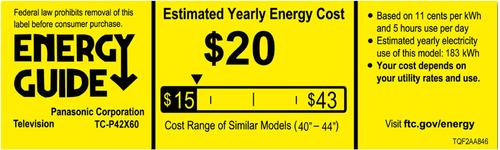 Best Buy: Panasonic VIERA 42 Class (41-9/10 Diag.) Plasma 720p 600Hz HDTV  TC-P42X60
